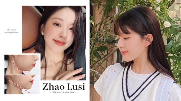 3招消除雙下巴、嘴凸！實測有效，輕鬆複製《偷偷藏不住》趙露思同款側顏殺！