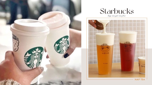 買一送一！星巴克「買一送一優惠」連續3天咖啡飲品買一送一！7-11、再睡5分鐘也有優惠