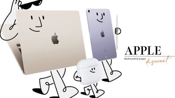 Apple蘋果優惠！Apple「開學優惠專案」免費送AirPods、Apple Pencil，再推8折優惠