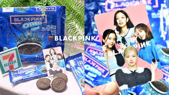 BLACKPINK小卡必收！7-11「OREO香草夾心BP聯名款」登場，10款小卡隨贈，2件享優惠價