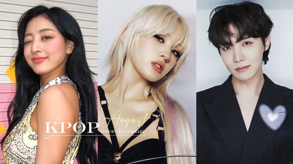 志效、J-Hope、Somi 出擊！2023年kpop八月回歸總整理，八月Solo大戰期待值破表！