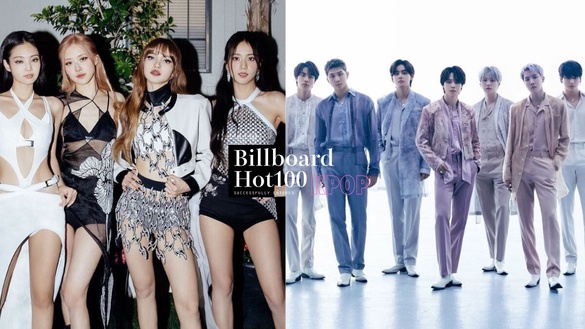 打進Billboard Hot100的Kpop藝人TOP9！BLACKPINK第二，第一名高達40首！