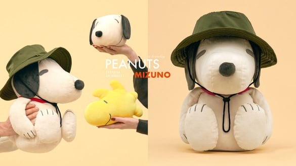史努比粉絲動起來！MIZUNO聯名史努比健身啞鈴第二彈登場，史努比戴上漁夫帽萌炸必收