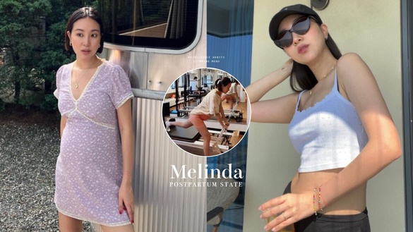 楊祐寧老婆Melinda產後狀態好到像沒生過！公開保養習慣+瘦身菜單