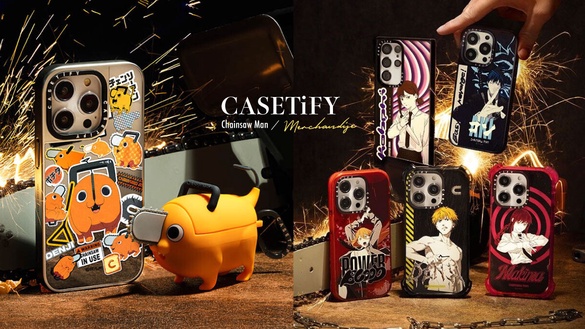 鏈鋸人粉絲看過來！CASETiFY x《鏈鋸人》聯名登場，波奇塔立體 AirPods 保護殼超可愛