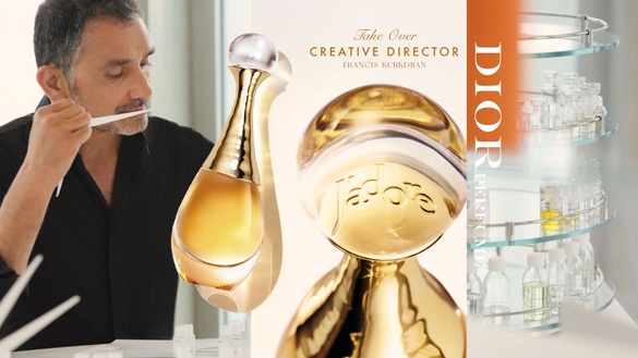 Francis Kurkdjian挑戰J'adore花束香調，以流動黃金為靈感重釋Dior J'adore核心香調
