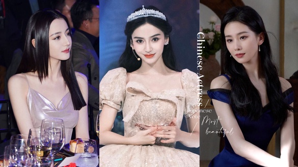日網票選「你心中最美華人女星」TOP10！楊穎第4，范冰冰第3，迪麗熱巴第2，冠軍是真美