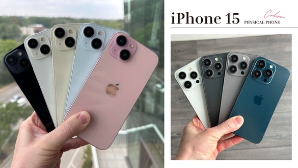 真的有粉色！iPhone 15實機照搶先亮相，iPhone 15全系列一次看、9款顏色&amp;售價大公開