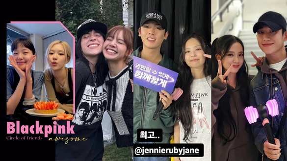 BLACKPINK世巡終場眾星雲集！盤點BP超狂朋友圈：金高銀、孔曉振、李帝勳通通到場！