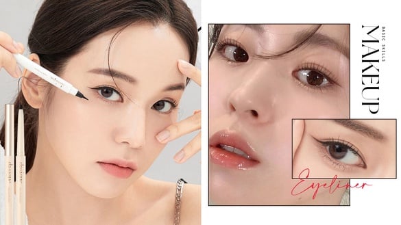 新手眼線超簡單技巧！善用「蓋章」，秒自然放大雙眼、眼妝乾淨又抗暈，零基礎也學得會