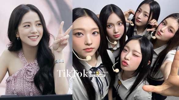 2023女愛豆歌曲「TikTok播放量」TOP10！NewJeans霸佔榜單，「她」solo一人能抵一團！