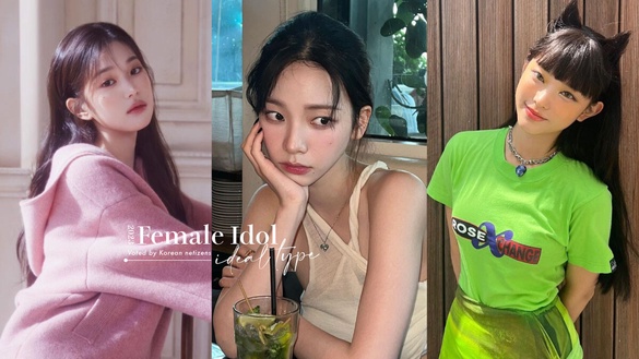 2023韓網票選女偶像理想型TOP10，幾乎是五代女團的天下，NewJeans上榜三成員！