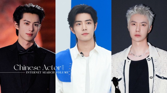 2023陸劇男星「網路搜尋量」TOP9！王一博第7輸王鶴棣&amp;白敬亭，肖戰登第2，冠軍好意外