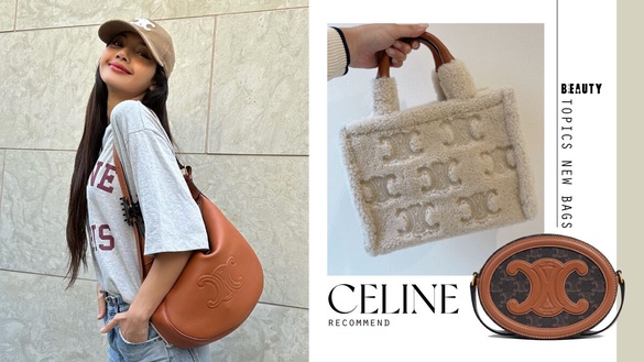 CELINE必收10款「話題新包」推薦：Lisa狂曬HÉLOÏSE手袋、軟萌毛毛托特包櫃上超搶手！