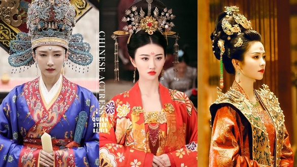 古裝劇10位女星「皇后造型」！《寧安如夢》白鹿華麗，迪麗熱巴素淡，景甜真正雍容華貴