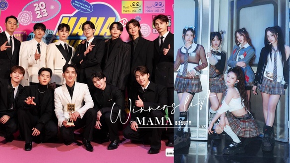 2023MAMA獲獎名單出爐，NewJeans沒來一樣斬獲四獎，他們熬八年終出頭成最大贏家！