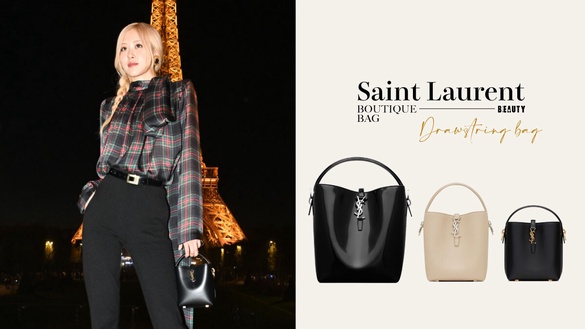 什麼精品包讓Rosé三種尺寸全包？Saint Laurent最新「LE 37水桶包」推出就衝爆款C位！