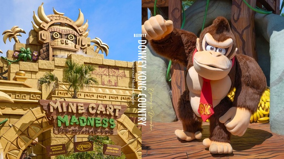 日本環球影城攻略！環球影城新園區「DONKEY KONG COUNTRY」大金剛主題12月開幕！