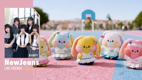 LINE FRIENDS×NewJeans快閃店12/22開幕！NewJeans兔子bunini必收，BT21快閃店別錯過！