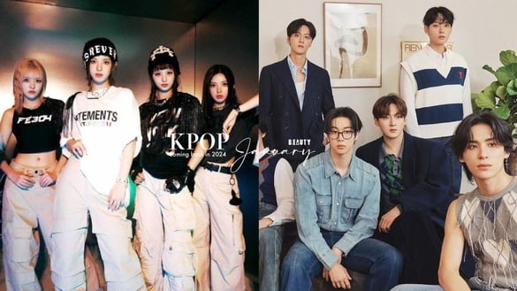 2024一月回歸Kpop藝人盤點：JYP女團大動員，SEVENTEEN師弟團終於要出道！