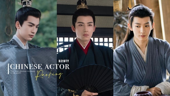 「咖位上升最明顯」陸劇男星TOP10！《墨雨雲間》王星越第七，張凌赫第五，冠軍真火了