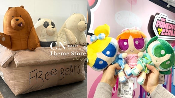 CN主題快閃店登場！飛天小女警、探險活寶、熊熊遇見你在華山，BMO氣球、巨型扭蛋必拍
