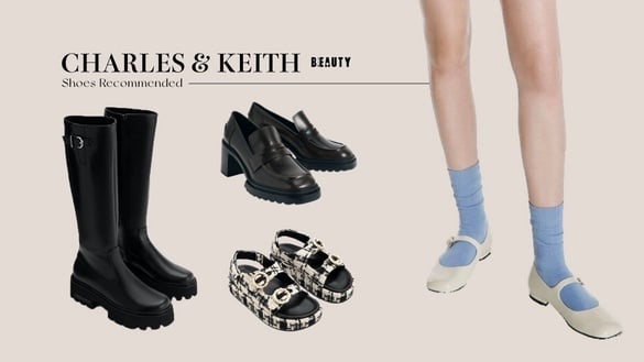 CHARLES &amp; KEITH 10款美鞋清單！小CK樂福鞋、厚底靴平價高質感，這雙韓韶禧也在穿