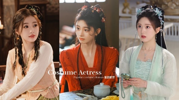 熱播古裝劇10位古裝女神！《祈今朝》虞書欣顏值被嘲，鞠婧禕演技被嘲，趙露思聲音被嘲