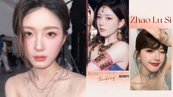 趙露思「蜜桃少女妝」太美！同款妝容教學，加碼近期造型盤點，根本男女通殺的最佳範本
