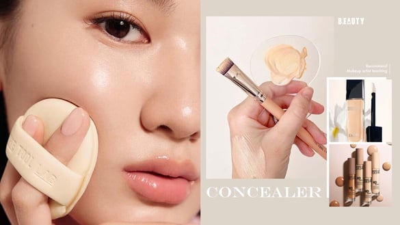 無腦遮瑕3技巧！韓韶禧化妝師親授，眼下不再凹、不卡粉，底妝秒乾淨清透、臉還變澎