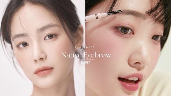 原生感淡眉怎麼畫？化妝師親授「淡化眉色」眉毛畫法，眉型更自然減齡、縮窄面寬