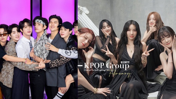 2月Kpop團體「總品牌評價TOP10」：防彈差點掉出前十，話題女王(G)I-DLE仍輸給他們！