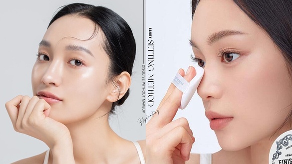 偽素顏底妝「定妝」技巧！搞懂蜜粉＋定妝噴霧順序，底妝秒抗汗、防蹭，肌膚光澤還超美