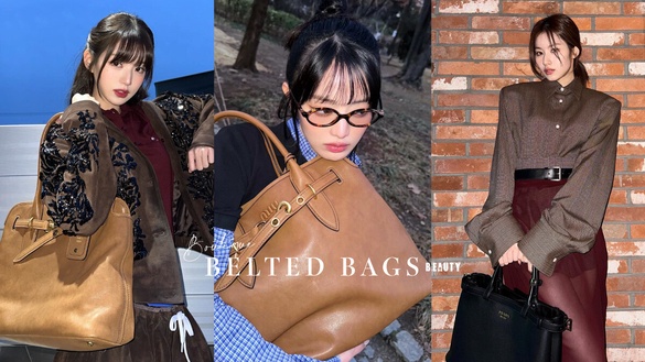 不只能繫腰上！本季「加了皮帶元素」的精品包才夠吸睛，IVE張員瑛、Rosé同款必搶！