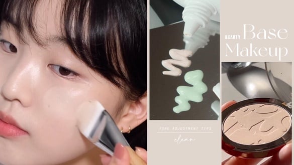 無粉感偽素顏妝感！化妝師妝前「調整膚色瑕疵」技巧，粉底這樣上更清透、底妝更乾淨