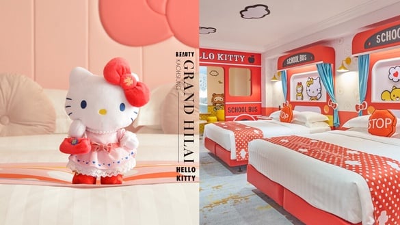 Kitty粉必住！漢來三麗鷗生日住房送Hello Kitty娃娃，再推三麗鷗下午茶Kitty粉別錯過