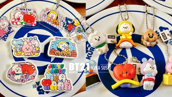 BT21粉絲衝藏壽司！藏壽司「宇宙明星BT21 」扭蛋來了，全15款扭蛋超萌BT21 粉絲必收