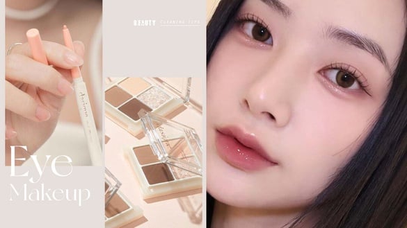 新手乾淨眼妝技巧！關鍵步驟：範圍要看「睜眼」狀態、臥蠶要先畫，眼妝秒放大、乾淨！