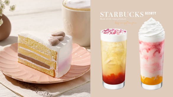 星巴克買一送一！夏日新品「芒果番石榴奶霜星冰樂、蜜桃茉莉青茶」開賣，再推芋泥蛋糕
