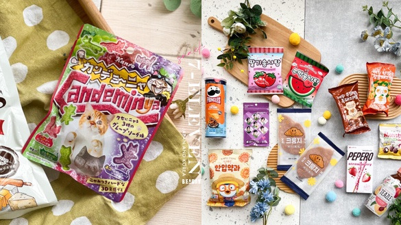 7-11「日韓新品」50款新上市！壓扁可頌、貓咪軟糖、迷你藥果必吃，再推艾絲樂小兔周邊