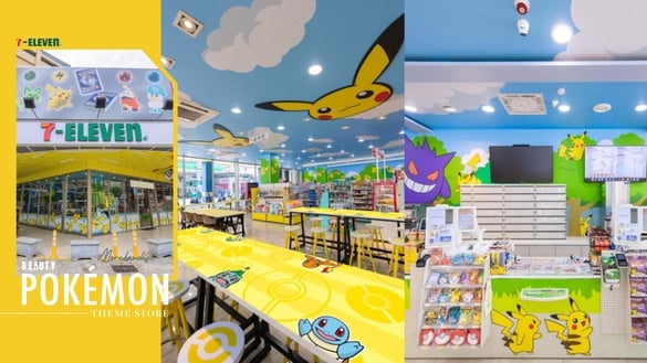 7-11「寶可夢皮卡丘主題店」亮相！皮卡丘打卡牆、寶可夢遊戲機台都有，限定周邊超欠買