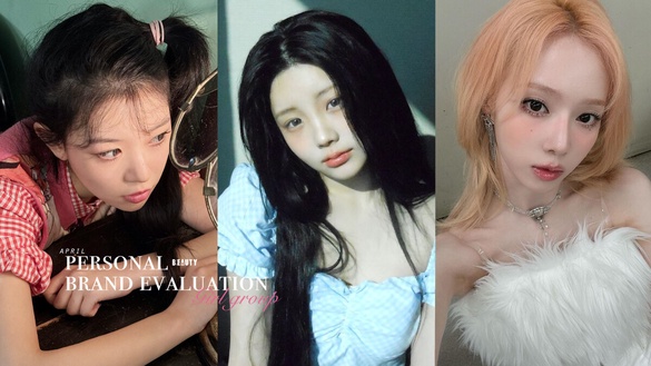 四月Kpop女團個人品牌評價TOP10：全員大洗牌，她剛出道就奪第一，力壓Jennie、太妍！