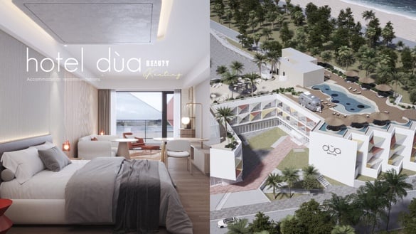 墾丁住宿推薦！hotel dùa進駐墾丁空中酒吧飽覽美景，一分鐘到墾丁大街還有早餐吃到飽