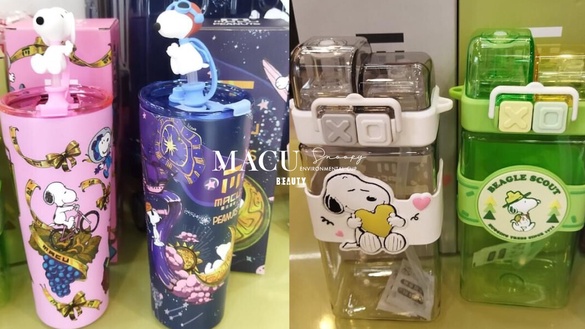 環保杯推薦！麻古茶坊開賣史努比環保杯，全4款造型史努比環保杯超萌史努比粉絲必收