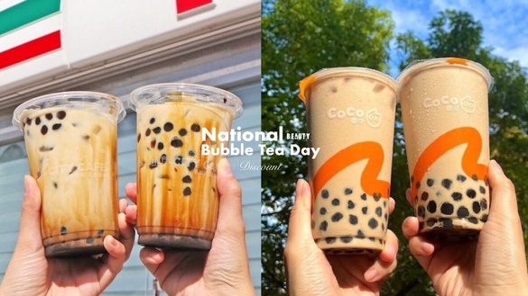 珍奶買一送一！國際珍奶節優惠：CoCo都可、萬波、7-11都有優惠，買一送一、6折開喝