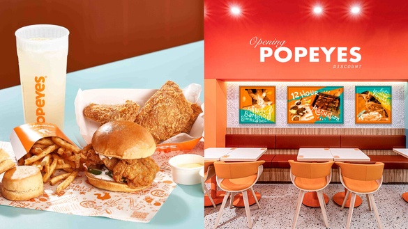 炸雞優惠！Popeyes炸雞5/30開幕插旗中正區，必吃菜單看這！享炸雞、比司吉優惠免費吃