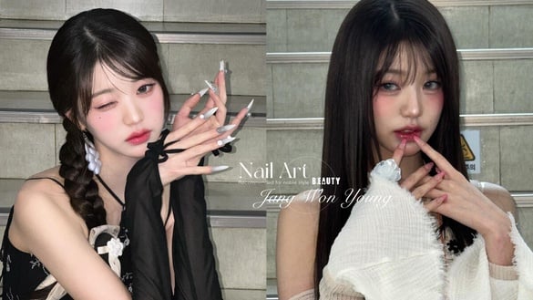 張員瑛同款「千金風美甲」推薦：芭比粉漸變款性感又可愛，這款超顯手指修長！
