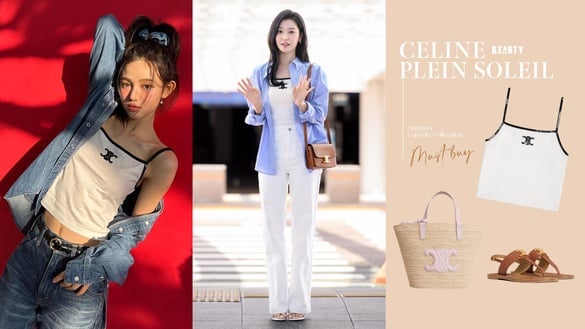 CELINE夏日膠囊系列10+款必買推薦！「這款背心」金智媛、DANIELLE寧願撞衫也要搶穿！