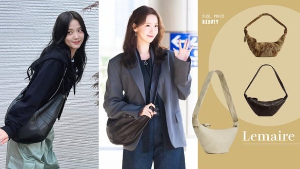 Lemaire最火Croissant牛角包怎麼選？材質、尺寸價格整理，160小隻女最推「這尺寸」！