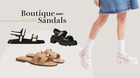 2024夏季精品涼鞋TOP10推薦：LV、Bottega Veneta顏值超高，Prada厚底設計顯高顯瘦！